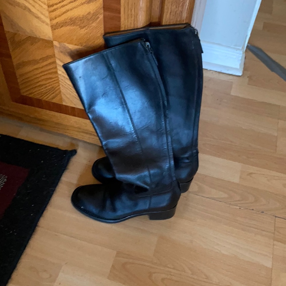 Gucci tall black boots